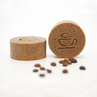 Jabón de café natural